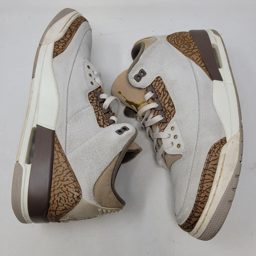 Air Jordan 3 Retro Palomino Shoes Mens Size‎ 13 Basketball CT8532-102 Sneakers